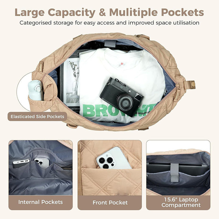 Padded everyday shopping bag Kalsten