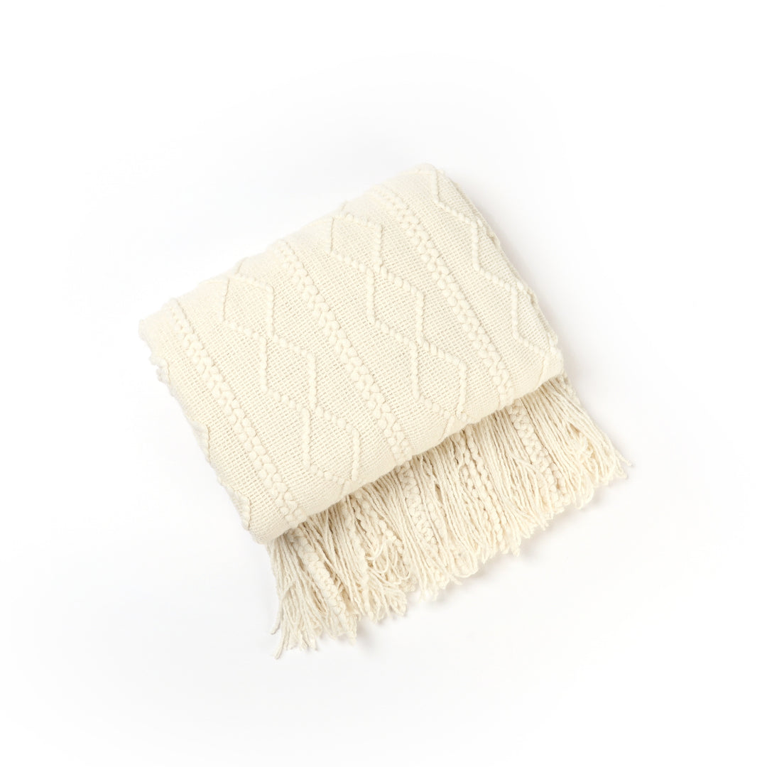 Textured Knit Scarf Kalsten
