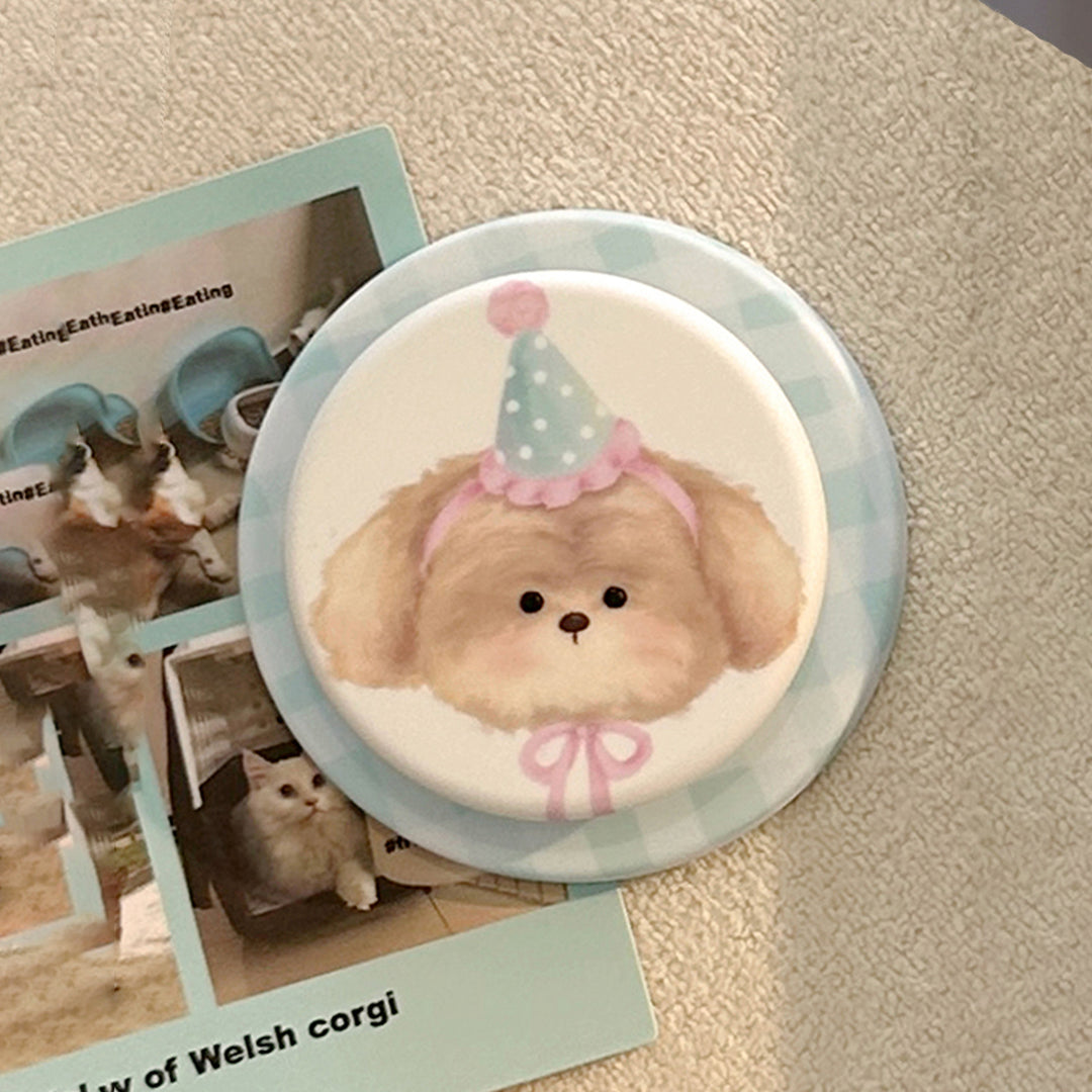 Smartphone Finger Holder in playful dog design Kalsten