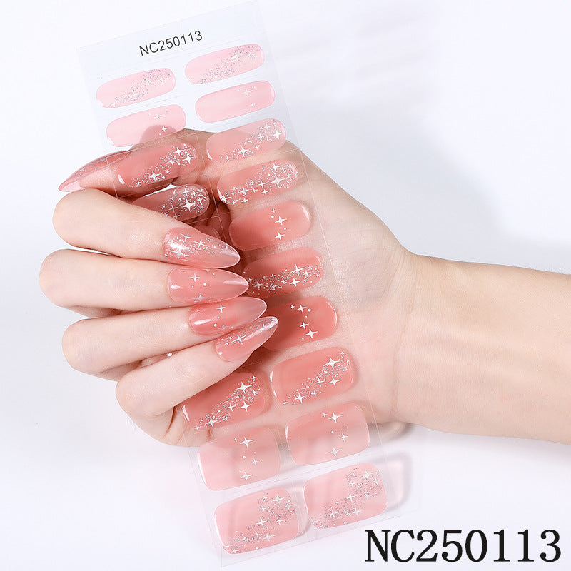 Stylish Faux Animal Print Nail Wraps