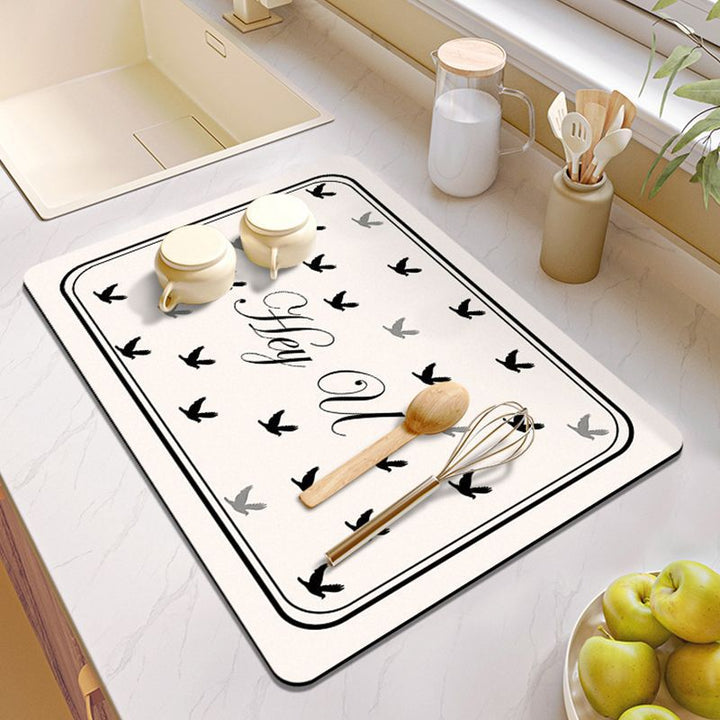 Decorative Kitchen Counter Mat