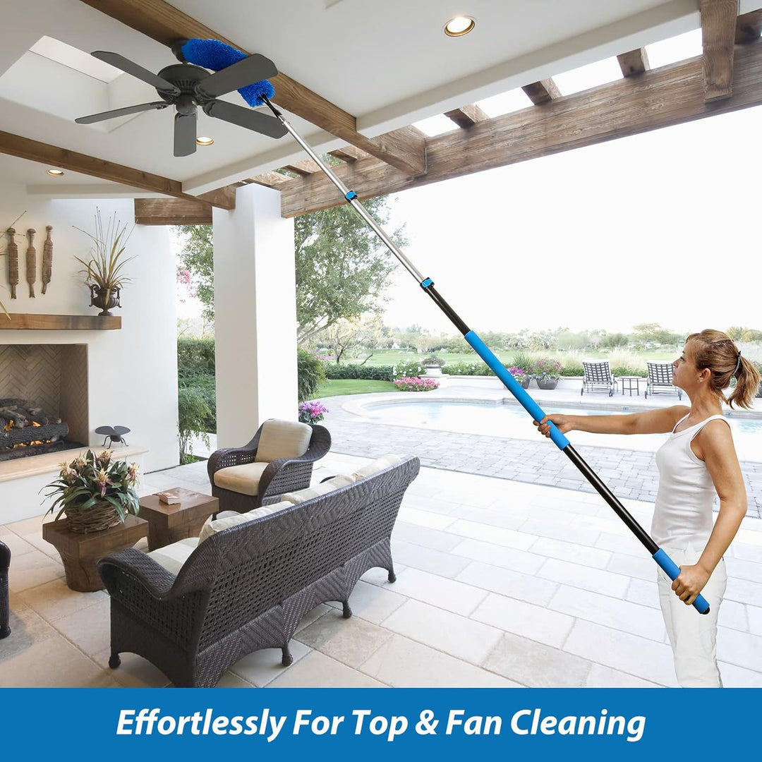 High-Performance Cleaning Kit with Adjustable Pole Kalsten