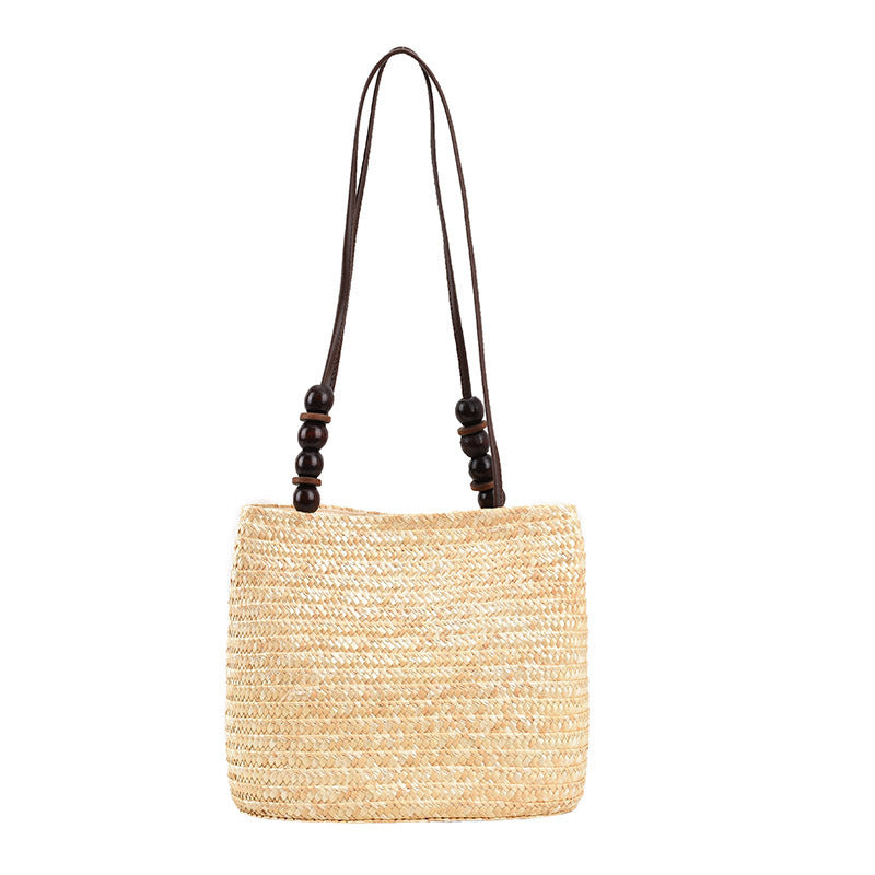 Elegant Beach Bag Made from Handcrafted Natural Material Kalsten