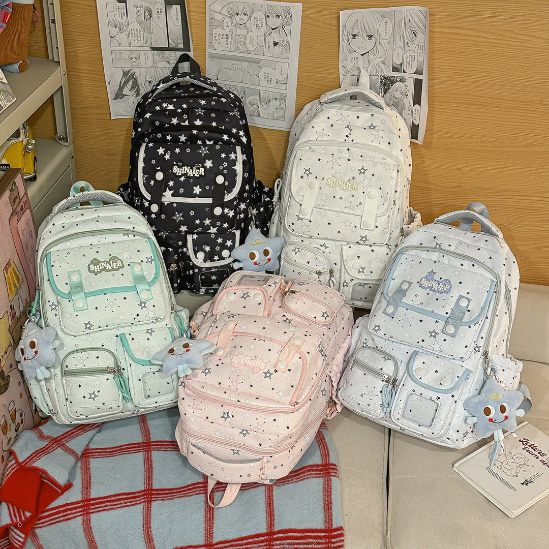 Stylish Star-Patterned Backpack Kalsten