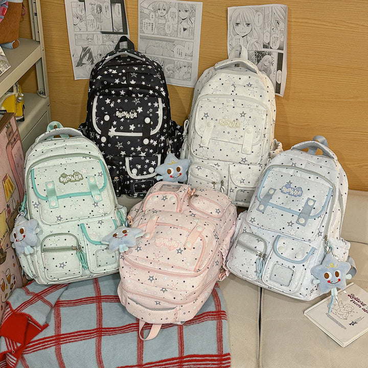 Stylish Star-Patterned Backpack Kalsten