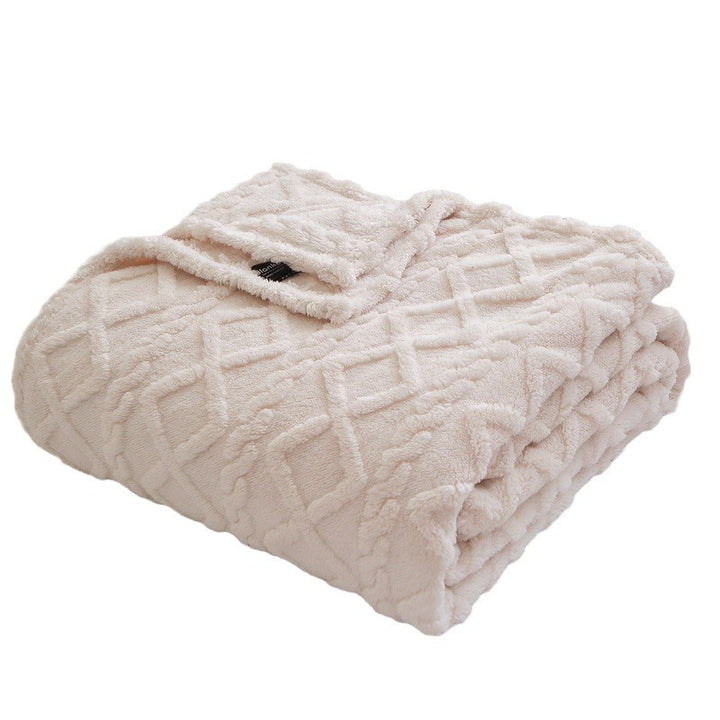 Textured Decorative Throw Blanket Kalsten