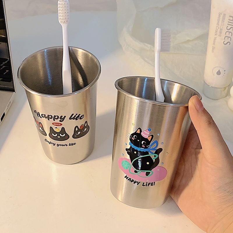 Stainless Steel Toothbrush Holder with Playful Animal Design Kalsten