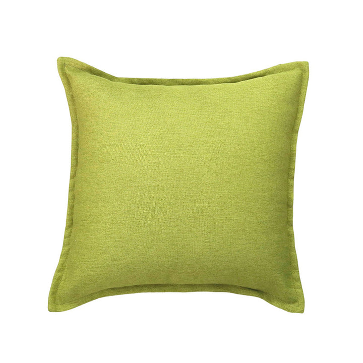 Decorative Linen Throw Pillow Cover with Piped Edge