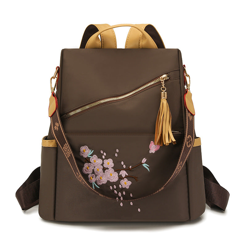 Stylish Embroidered Backpack Kalsten
