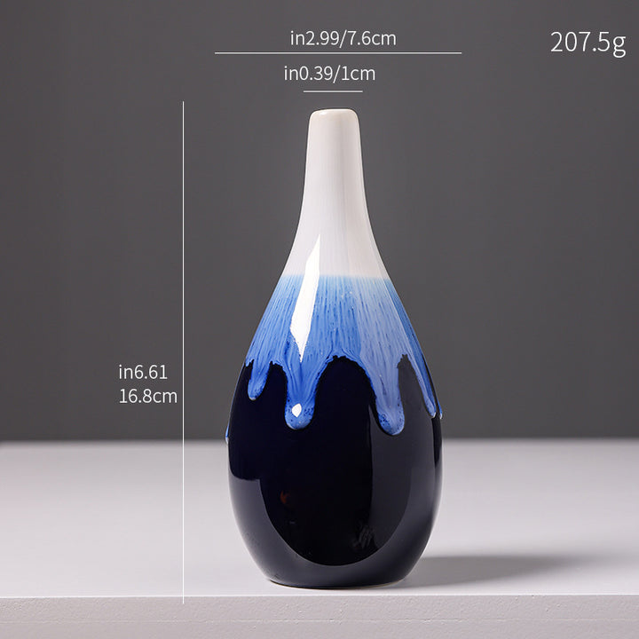 Artistic Speckled Ceramic Vase Kalsten