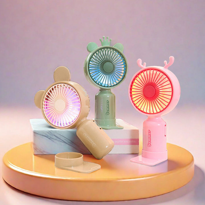 Portable Mini USB Fan with Cute Antennas Kalsten
