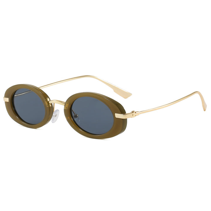 Fashionable glasses with oval frame Kalsten