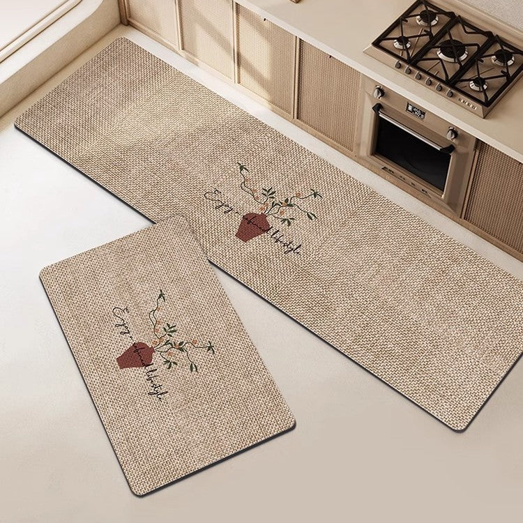 Absorbent Bathroom Mat for Indoor Floor Use
