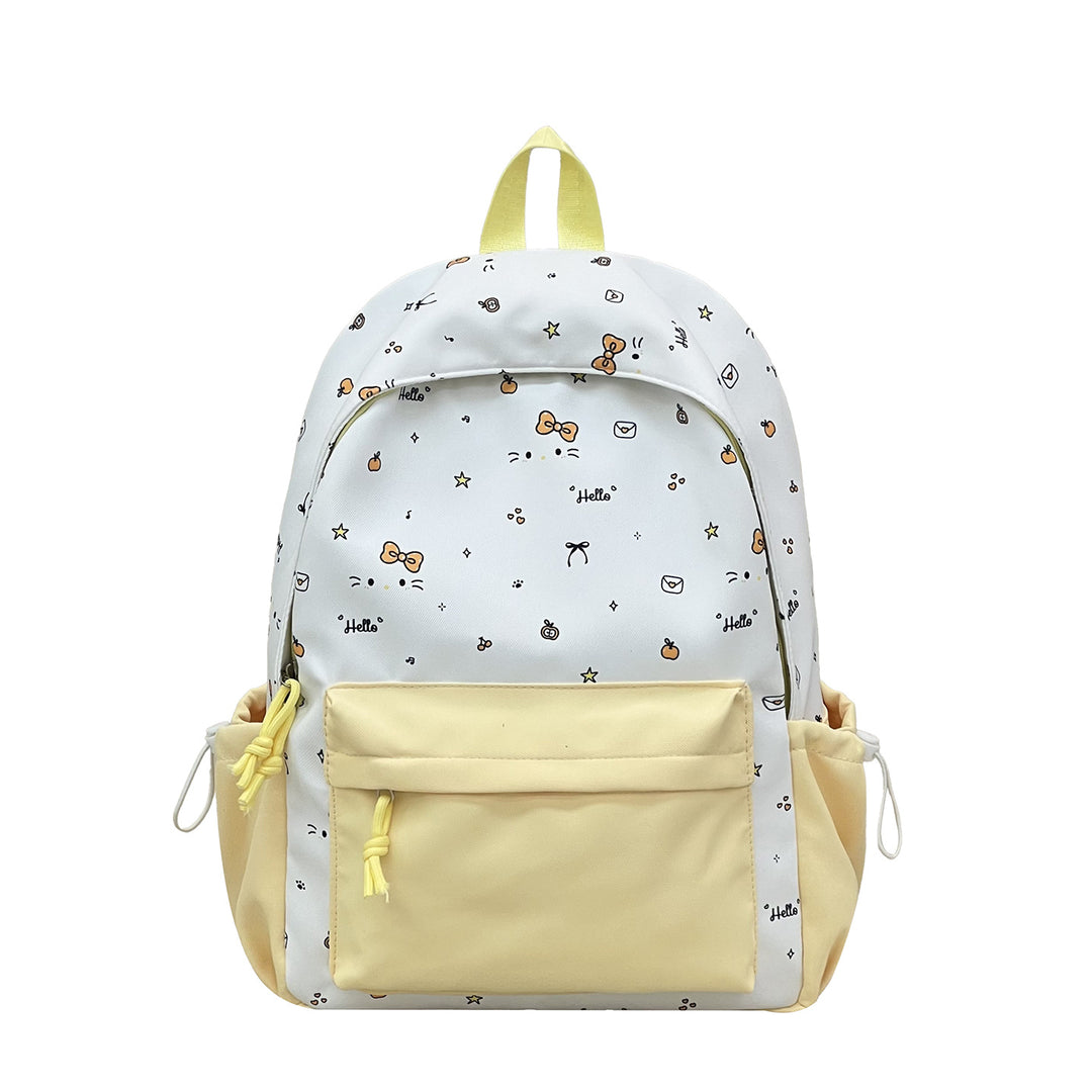 Cute Cartoon-Printed Backpack