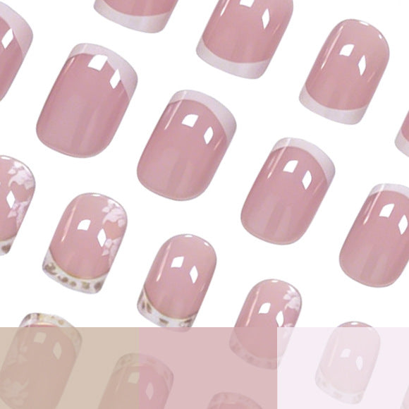Elegant Floral Acrylic Nail Enhancements Kalsten 1789915777