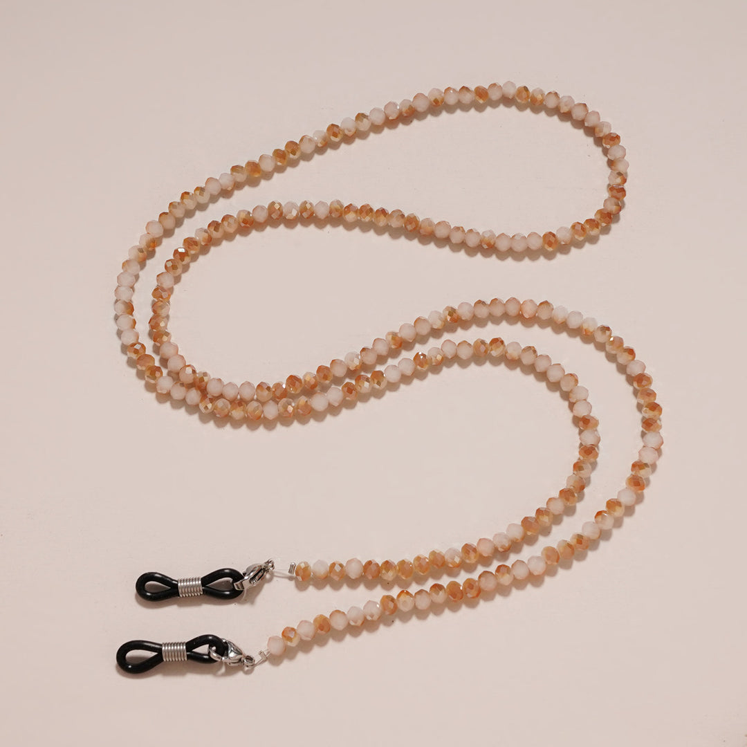 Dual-Strand Gemstone Glasses Chain kalsten