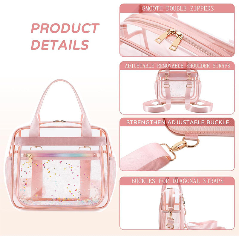 Transparent Multifunctional Handbag Kalsten