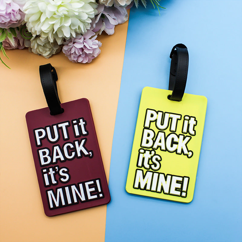 Unisex Fun Travel Identification Luggage Tag Kalsten