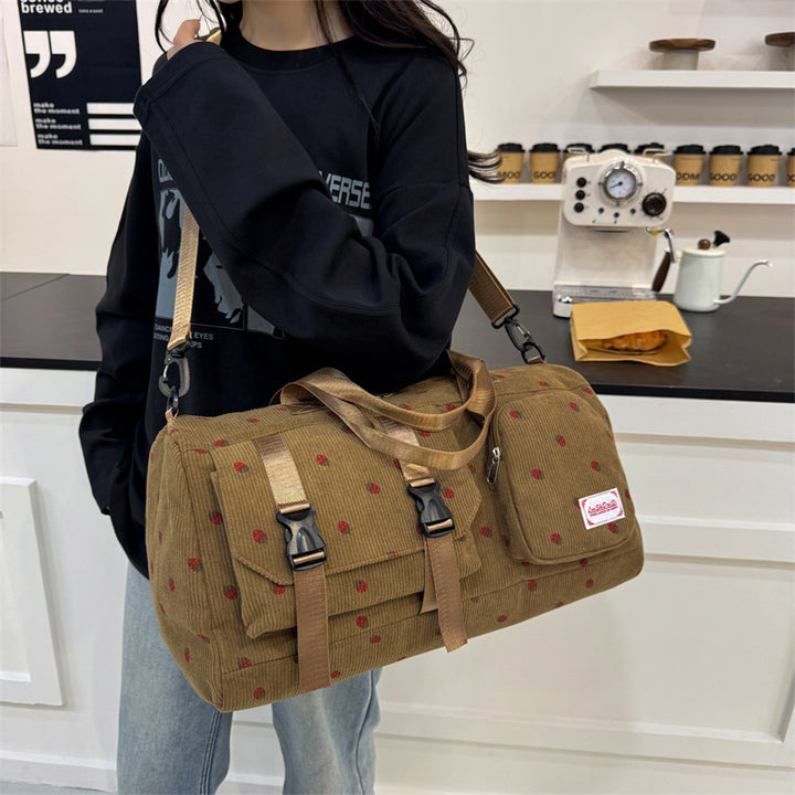 Fashionable Floral Print Weekend Duffel Bag Kalsten