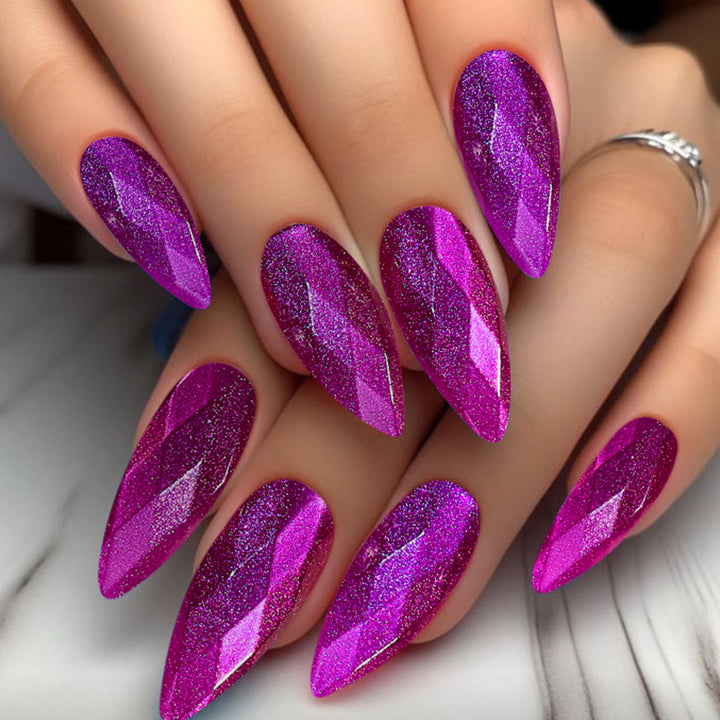 Glamorous Stiletto Nail Art Extensions Kalsten