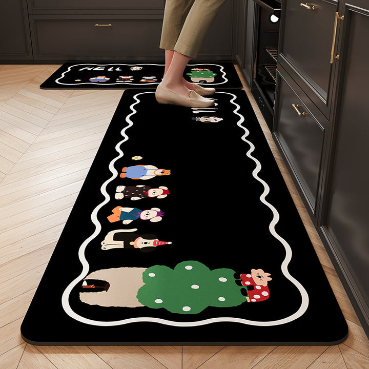 Fun and Colorful Kitchen Mat