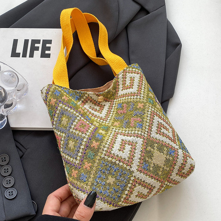 Modern Woven Handbag