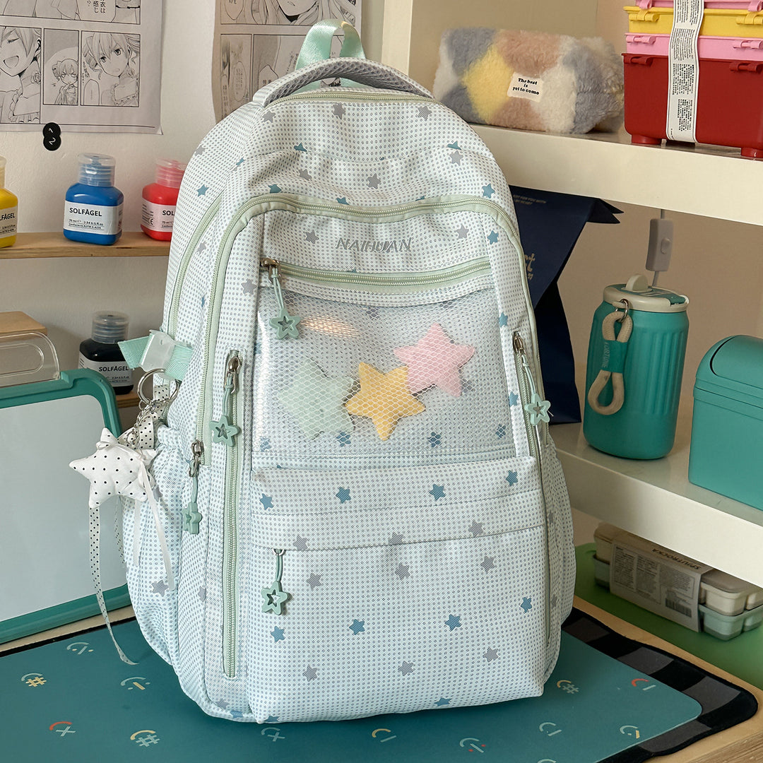 Cute Cartoon-Printed Backpack Kalsten