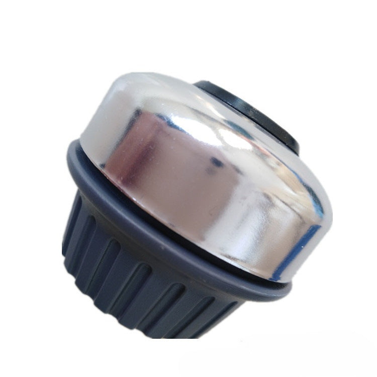 compact high-volume bicycle bell with universal adjustable clamp and weatherproof alloy striker Kalsten