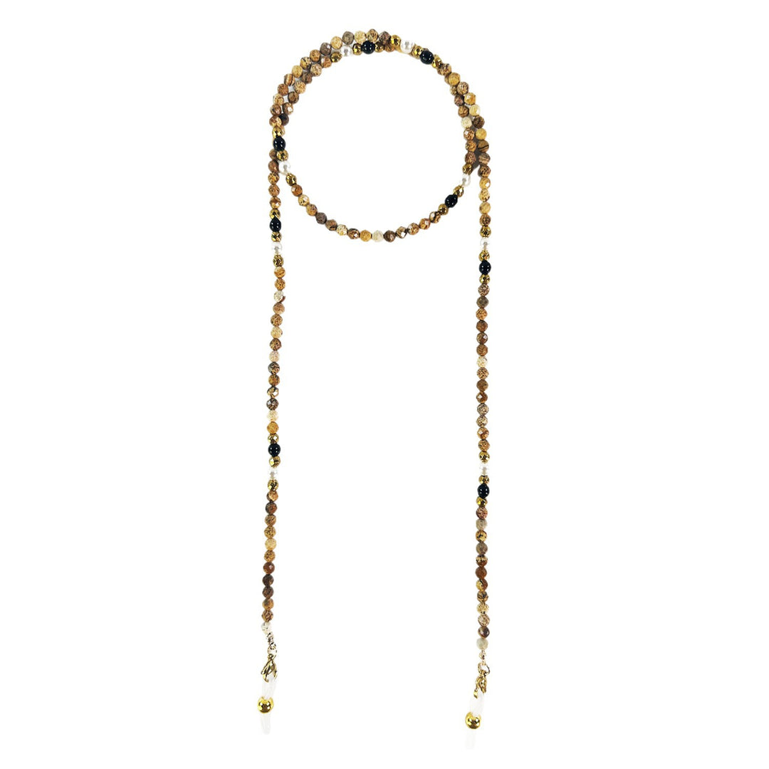 Artisan Beaded Eyewear Chain Kalsten
