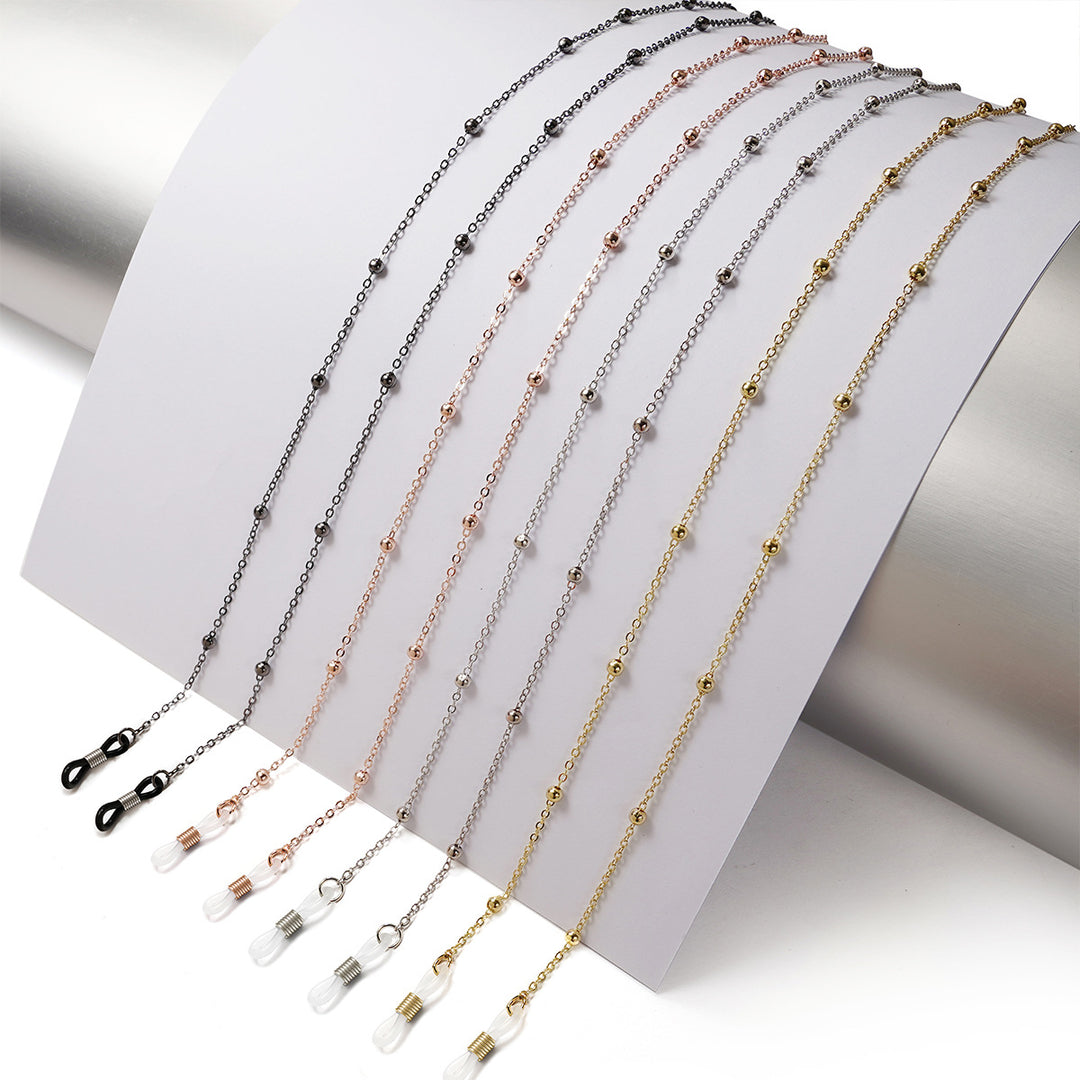 Premium Gold Beaded Eyewear Chain kalsten