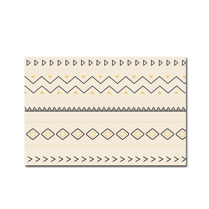 Artistic Cat-Themed Bath Mat Kalsten