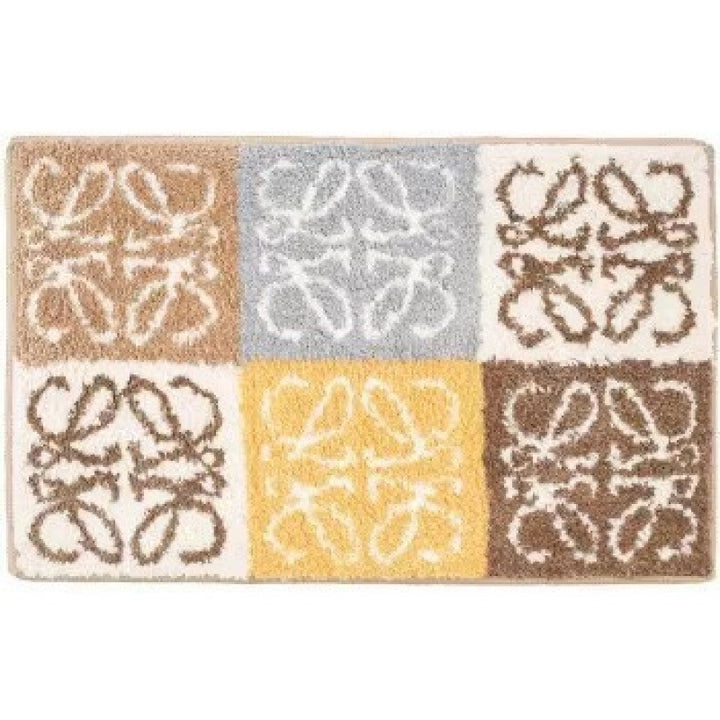 Cartoon Pig-Themed Bath Mat