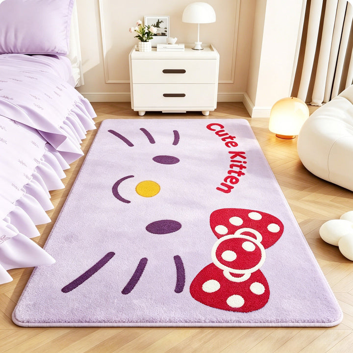 Cute Cartoon Kitten Bath Mat