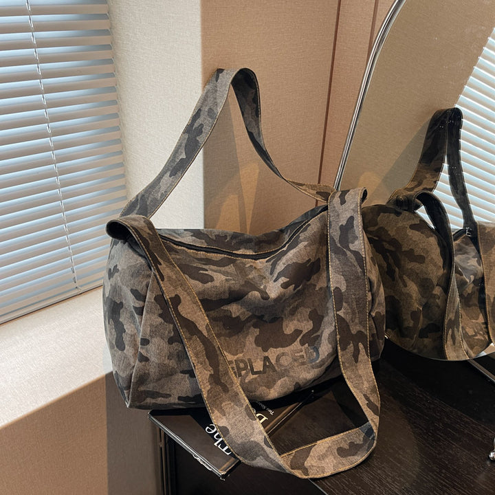 Versatile Camo Print Duffle Bag Kalsten