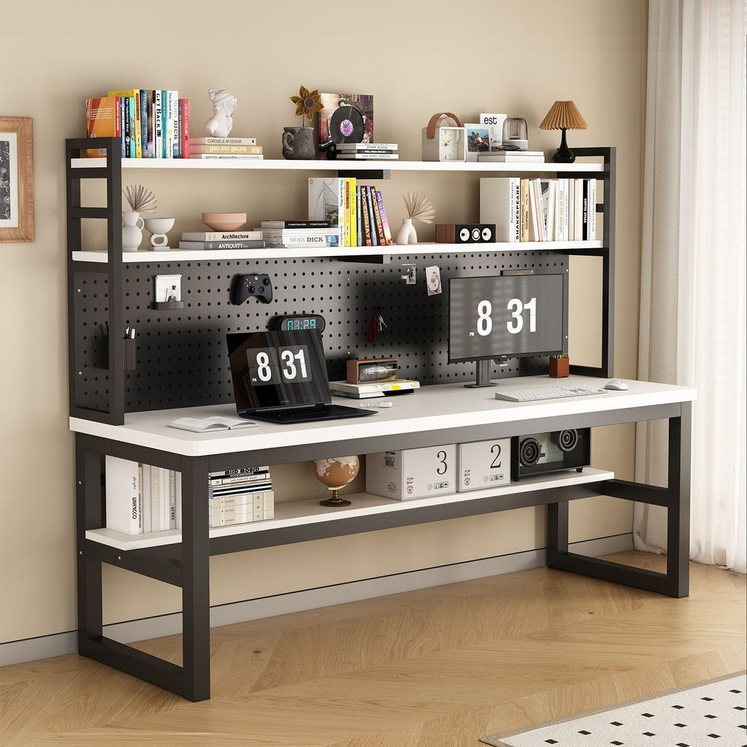 Multifunctional workspace with shelf Kalsten