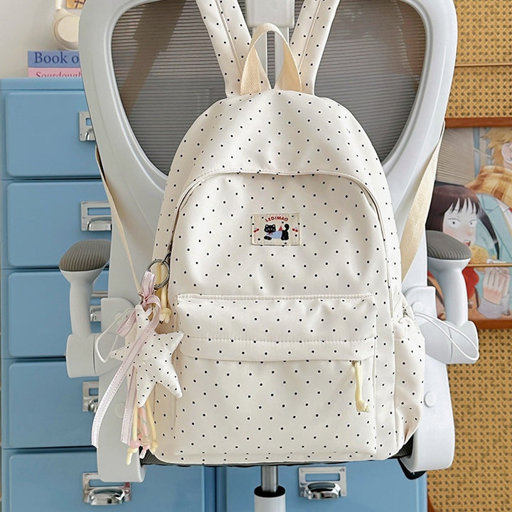 Cute Polka-Dot Backpack Kalsten