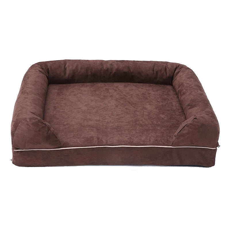 Comfortable Suede Dog Bed