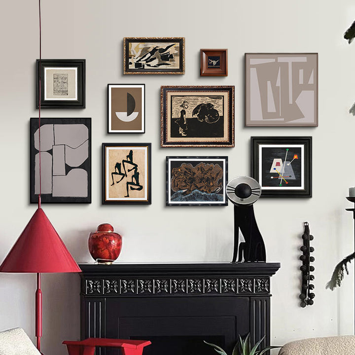 Ingels Framed Expressionist Wall Art