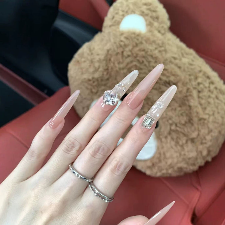 Decorative Stiletto Nail Art Extensions