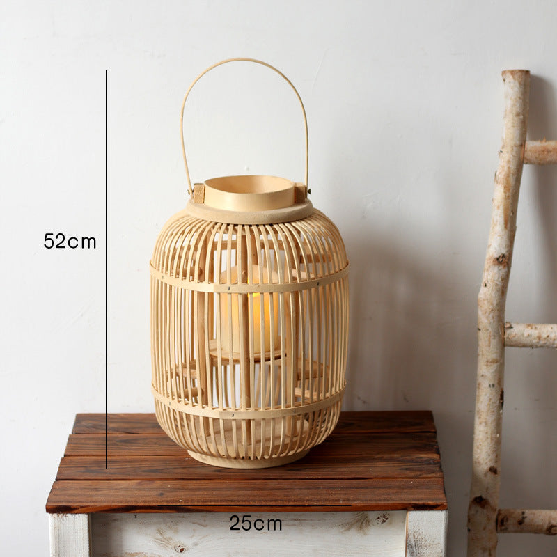 Decorative Lantern made of Rattan Kalsten