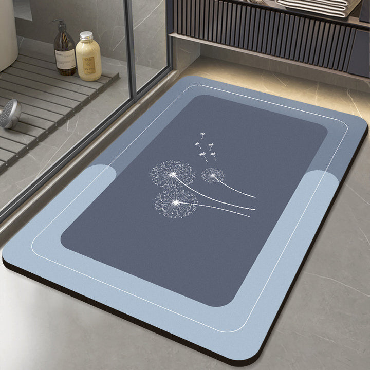 Stylish Checkerboard Bath Mat Kalsten