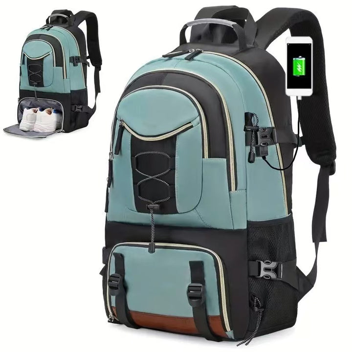 Versatile Travel Rolling Backpack
