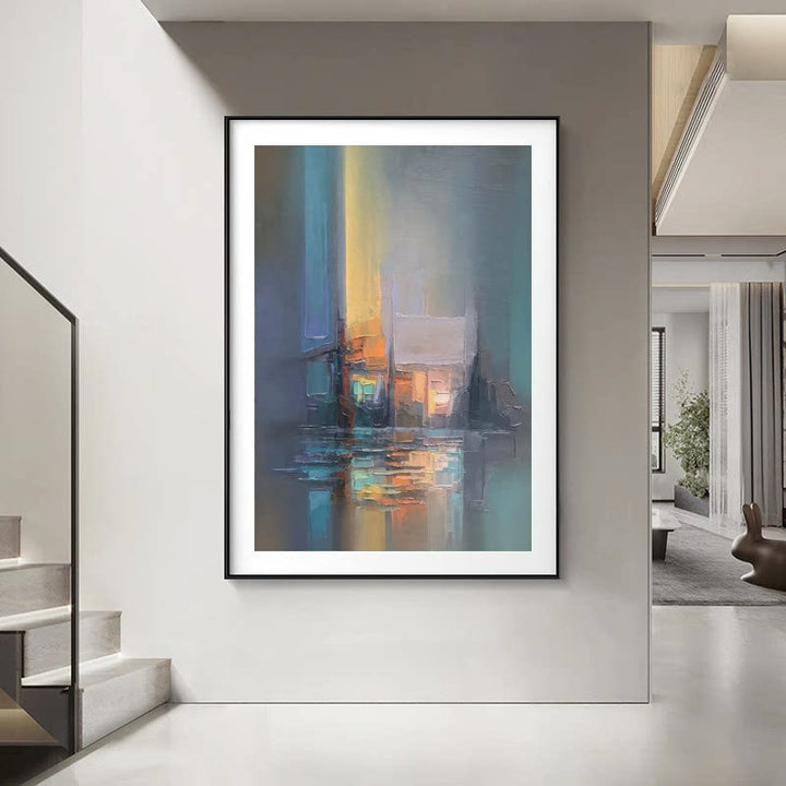 Abstract Impressionist Canvas Wall Art