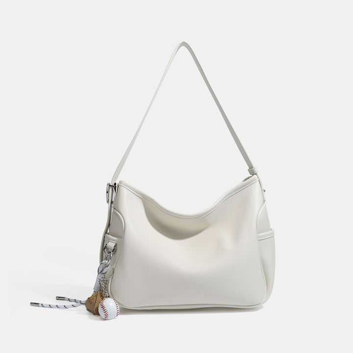 Elegant Curved Hobo Handbag