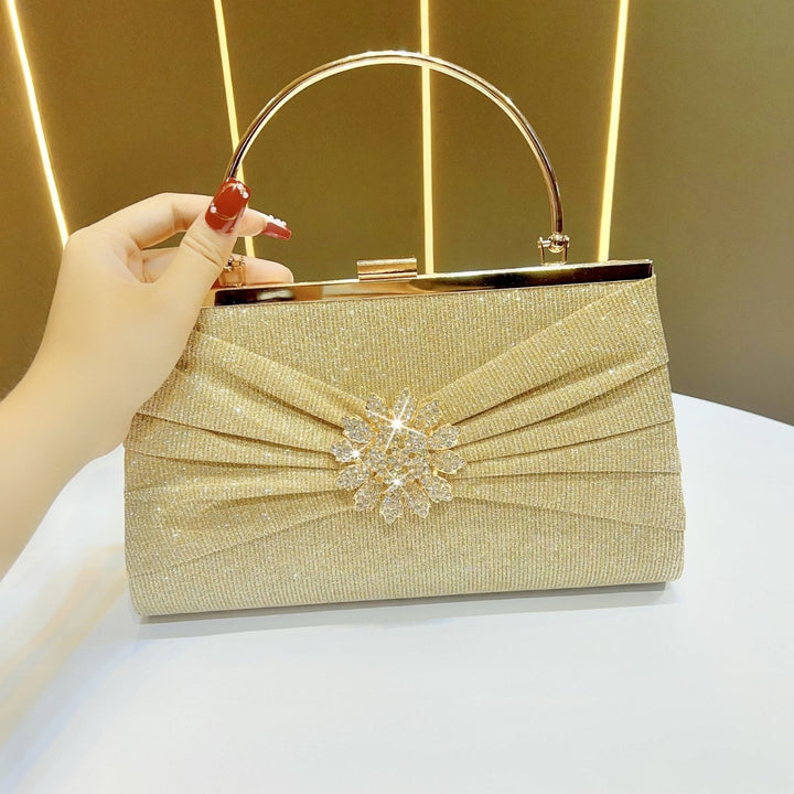 Glamorous Metallic Evening Handbag