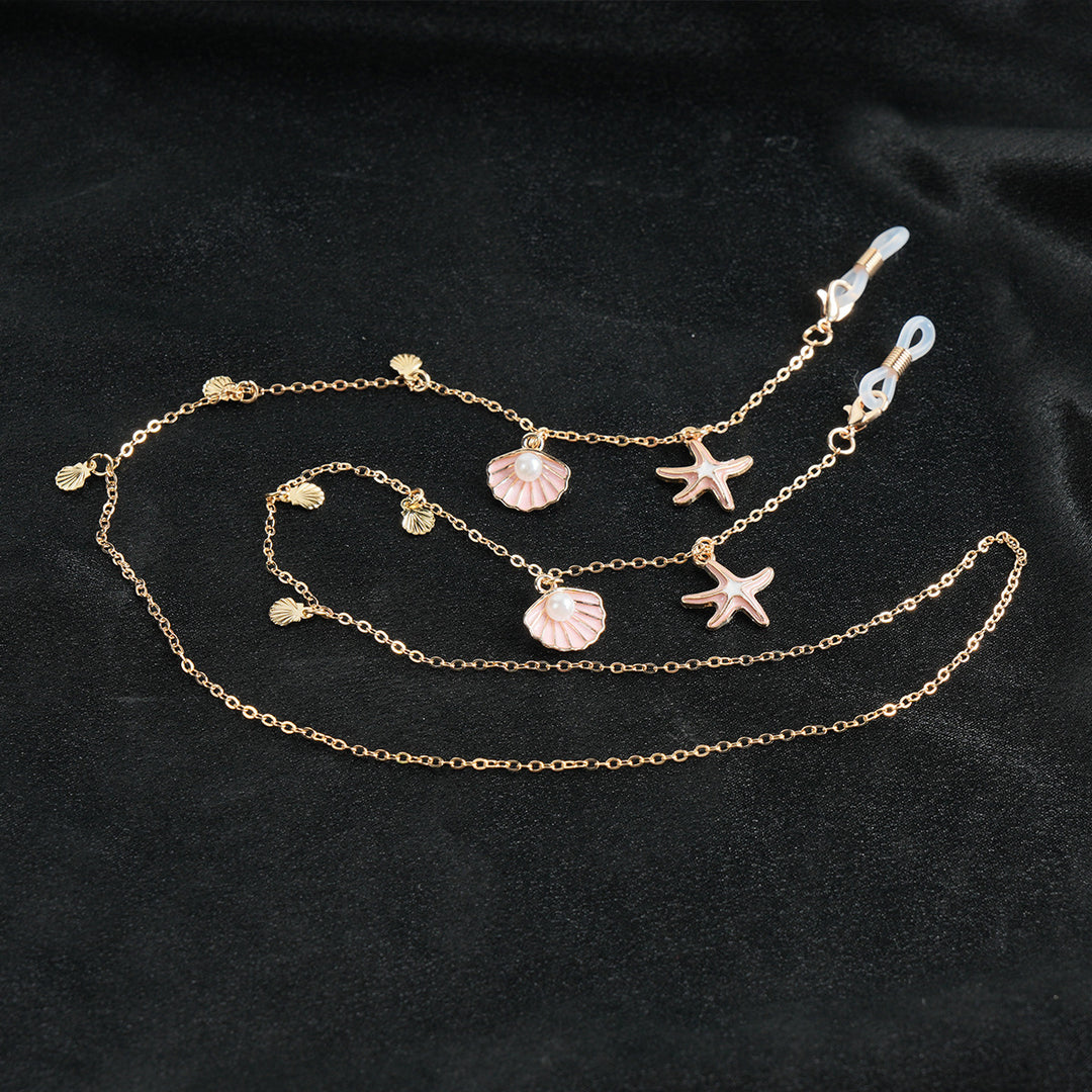 Bohemian Shell & Starfish Pendant Necklace kalsten