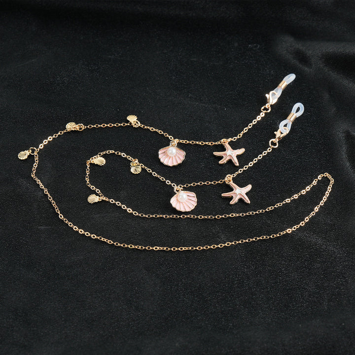 Bohemian Shell & Starfish Pendant Necklace kalsten