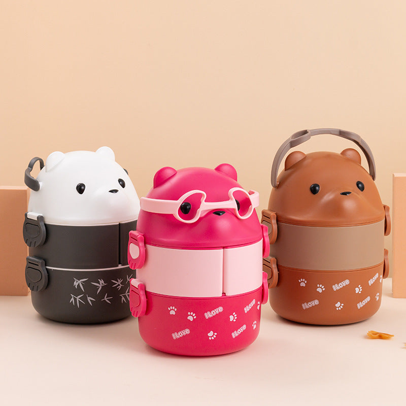 Cute Animal-Themed Bento Lunch Box