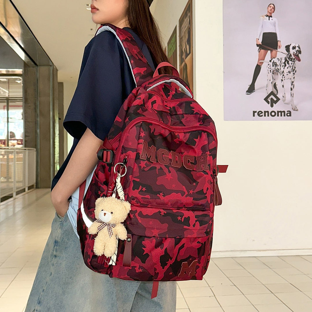 Durable Camo-Printed Day Backpack Kalsten