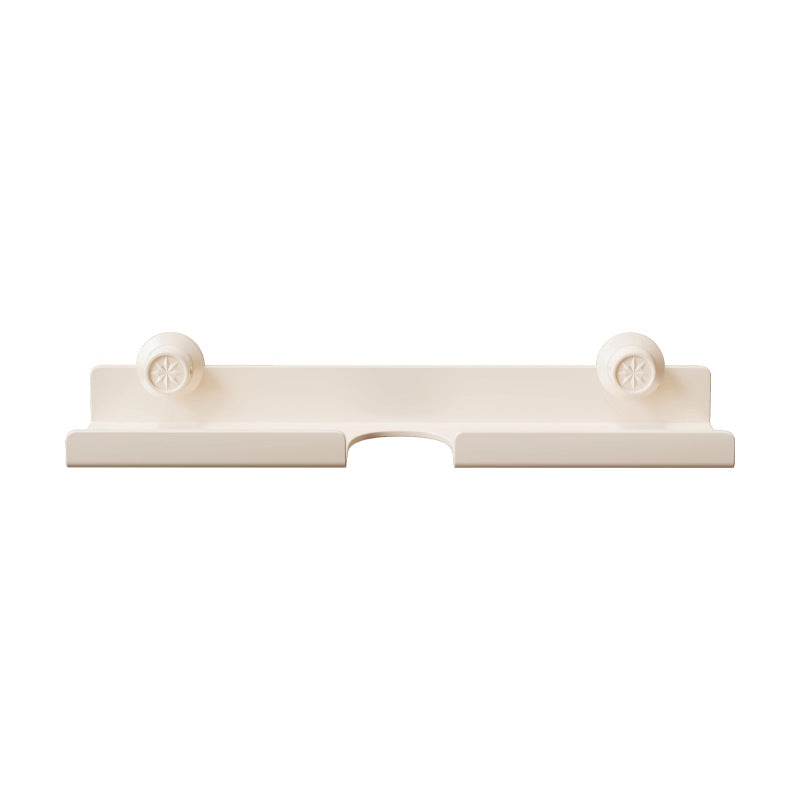 Slim Ventilated Suction-Mounted Bathroom Vanity Shelf